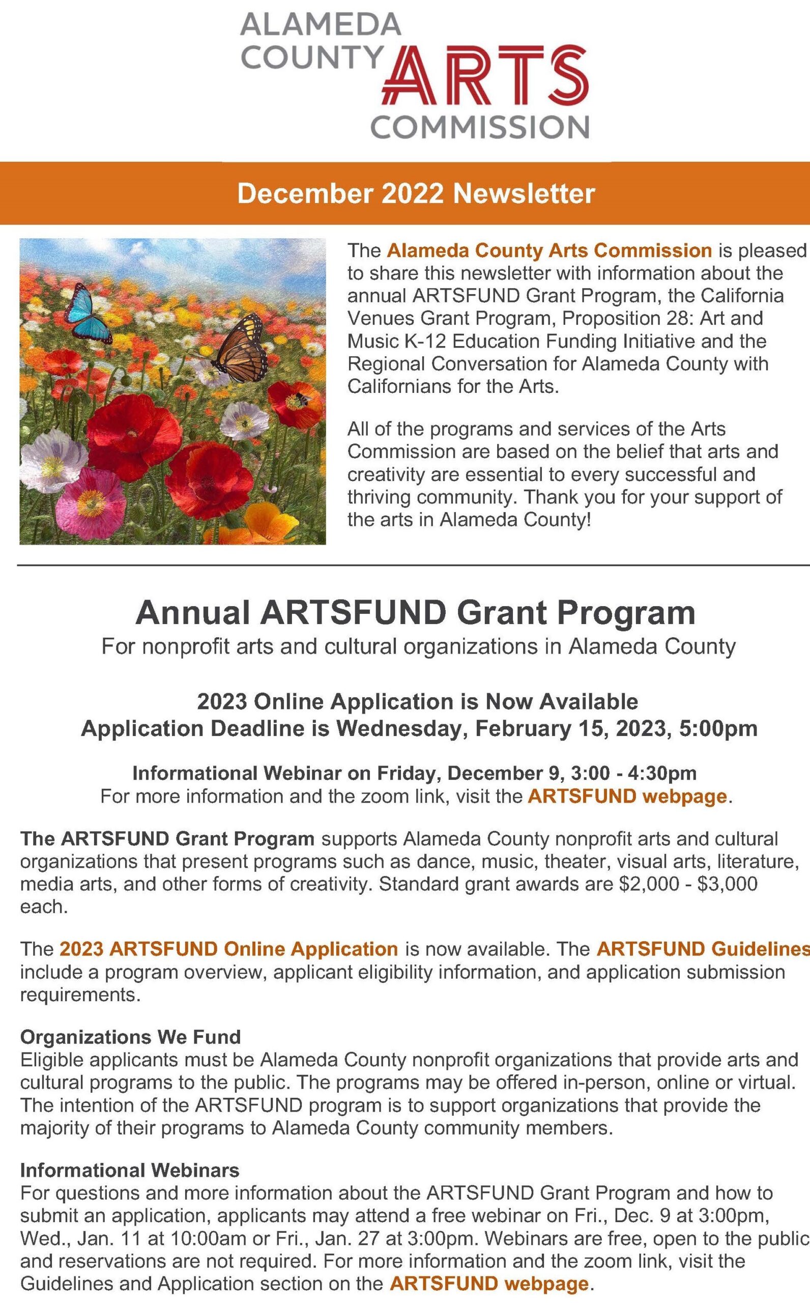 ACAC_December 2022 Newsletter