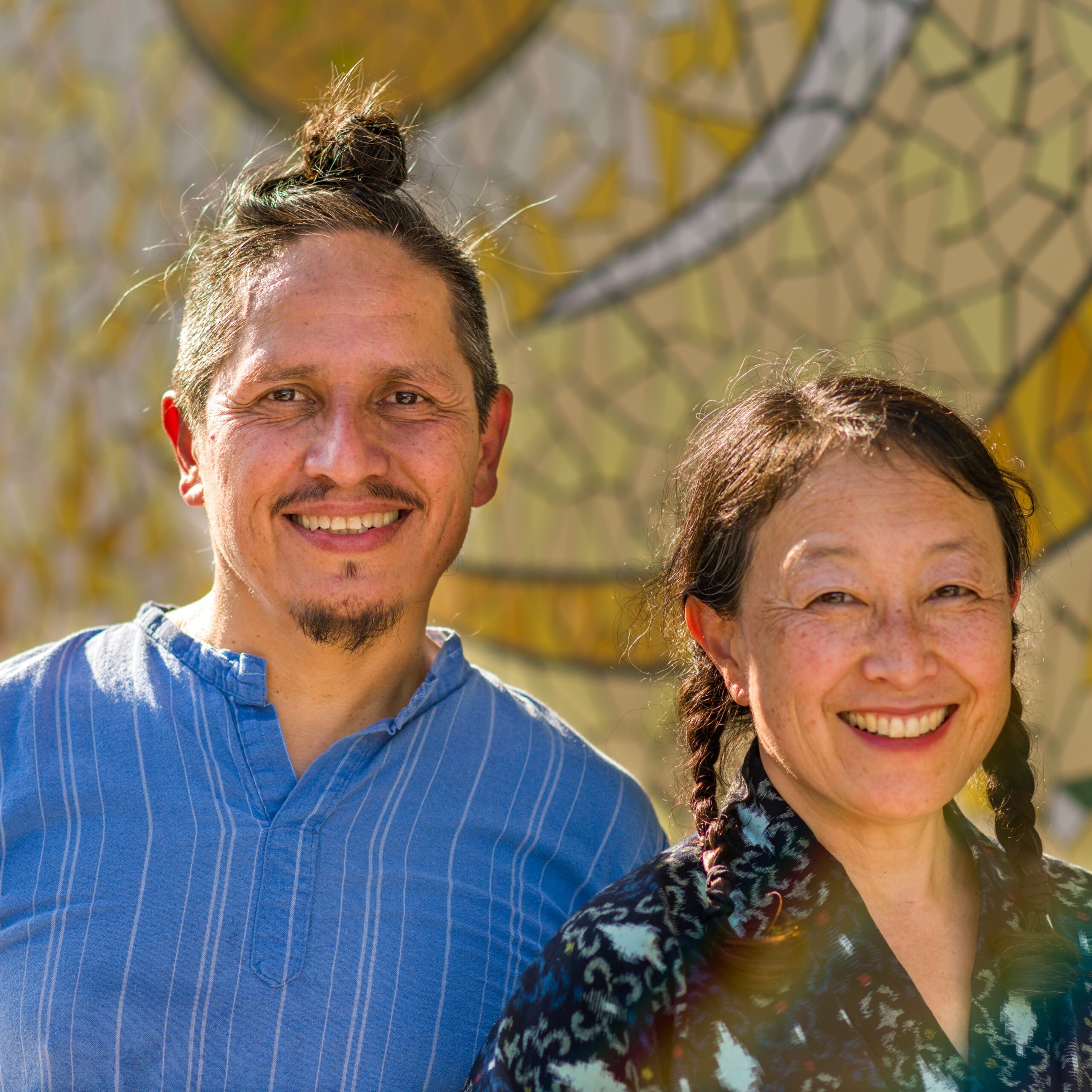 Debby Kajiyama and Jose Ome Mazatl